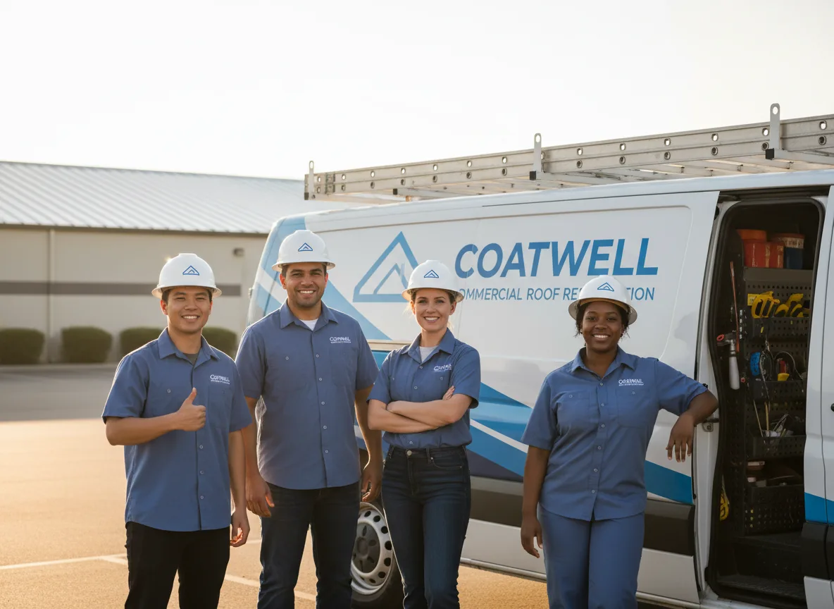 Commercial roof coating company in Atkins, AR